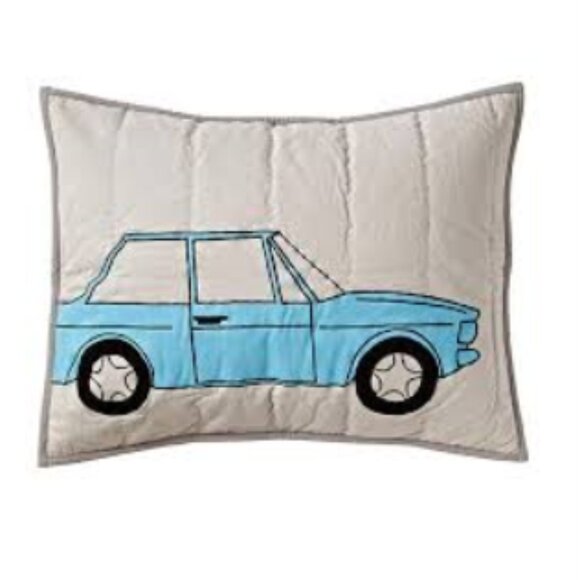 SALE!!!! The Land of the Nod Traffic Jam Quilt 66x86 Queen - Picture 5 of 5